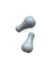 RICAMBIO IMPUGNATURA PORCELLANA CREMON.BIANCO