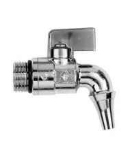 RUBINETTO CROMATO BIDONI OLIO 1/2