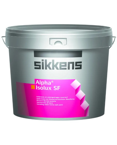 ALPHA ISOLUX BIANCO LT.10 FINITURA ANTIMACCHIA