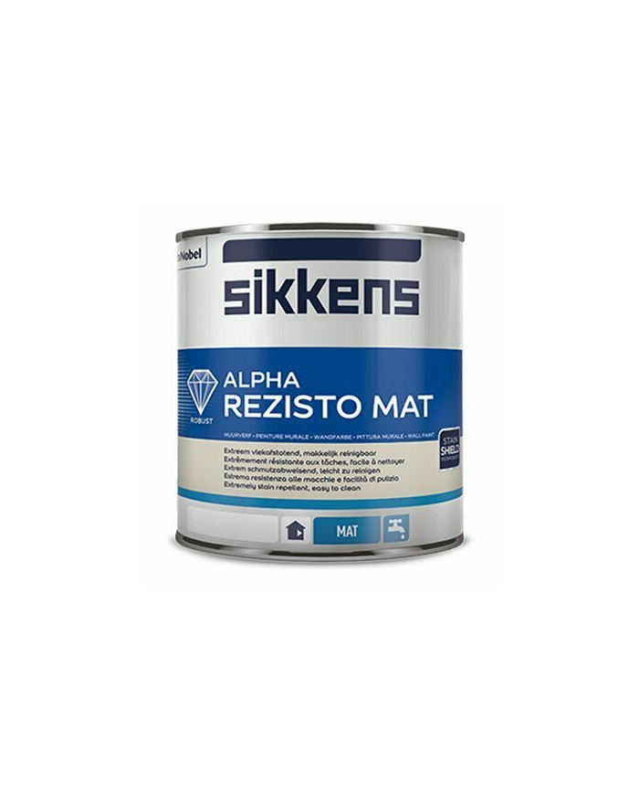 ALPHA REZISTO MAT LT.1 BIANCO=W05