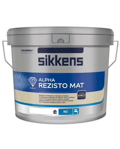 ALPHA REZISTO MAT LT.5 BIANCO=W05