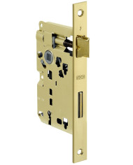 SERRATURA PATENT OTTONATA MM.40 BORDO QUADRO