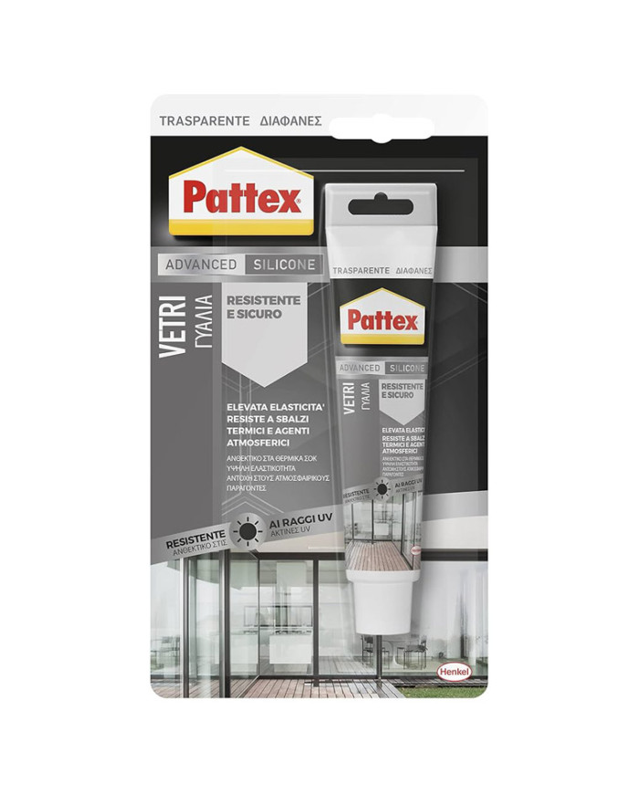 PATTEX  VETRI TRASPARENTE  ML.50
