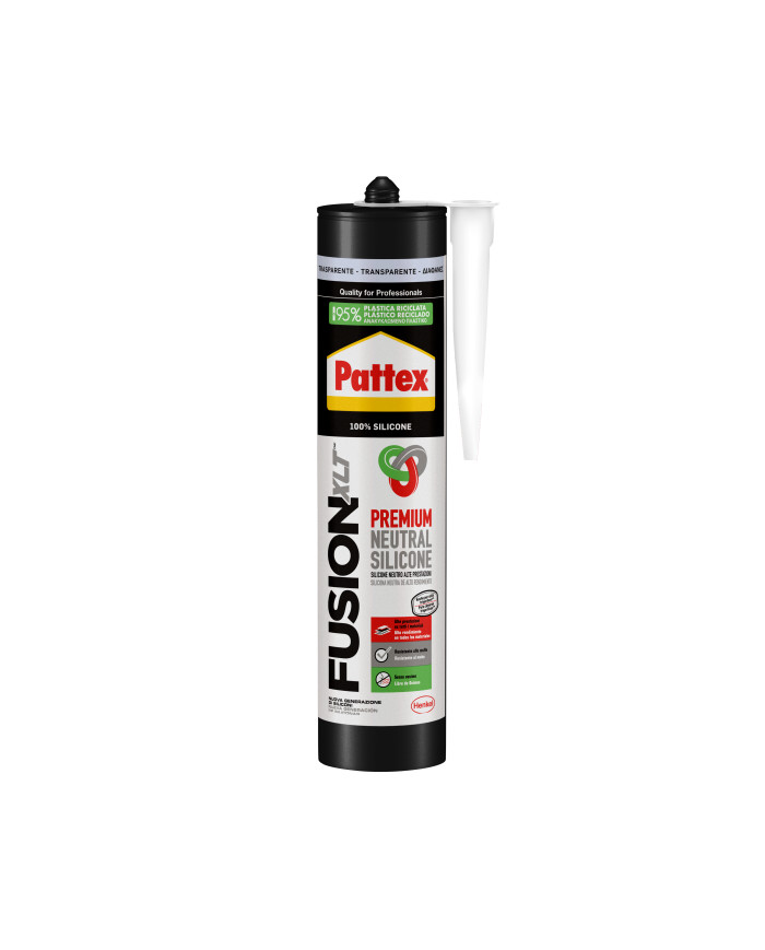 SILICONE NEUTRO FUSION XLT TRASPARENTE 300ML