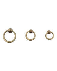 MANIGLIA AD ANELLO ANTICATA MM.50