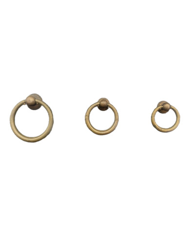 MANIGLIA AD ANELLO ANTICATA MM.34