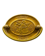 MANIGLIA LAMIERINO OTTONE FRANCESE  6X4.5