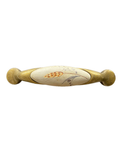 MANIGLIA PORCELLANA CON SPIGA