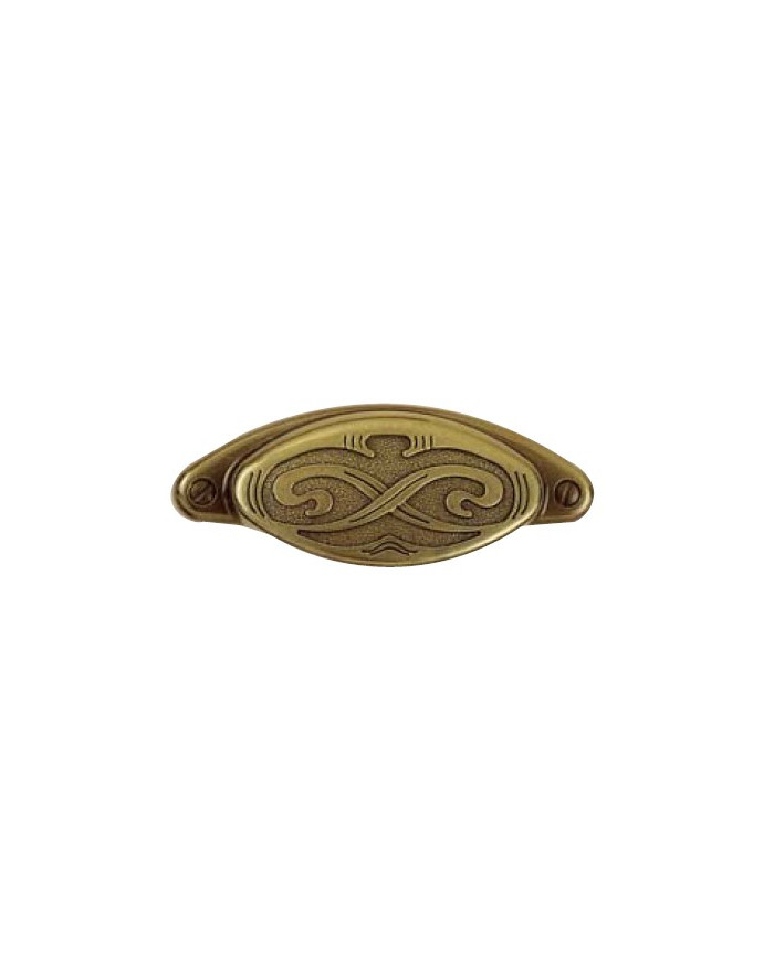 MANIGLIA ANTICA FIRENZE CONCHIGLIA 8.4X3.4