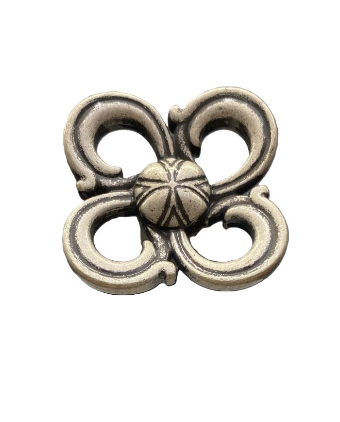 POM.ARGENTO VECCH.BRIL.GIGLIO