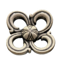 POM.ARGENTO VECCH.BRIL.GIGLIO