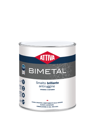 BIMETAL ANTIRUGGINE BIANCA LT 0.750
