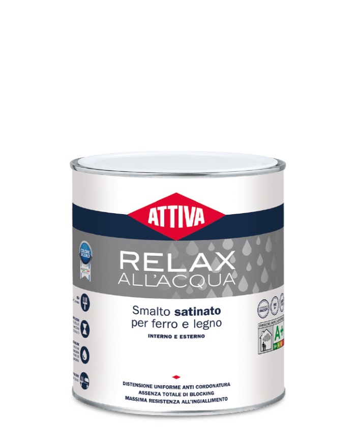 RELAX ACQUA BIANCO SATINATO ML.750