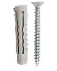 TASSELLI NYLON F4  8X40 CONFEZIONE 50 PZ