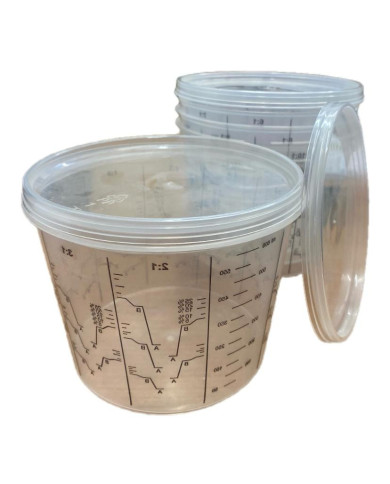 SECCHIO PER MISCELAZIONE 650ML