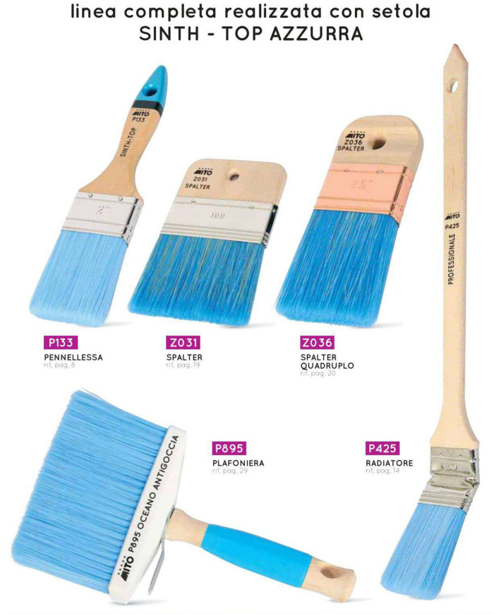 PENNELLO RADIATORE KREK SMALTO ACQUA  MM.50