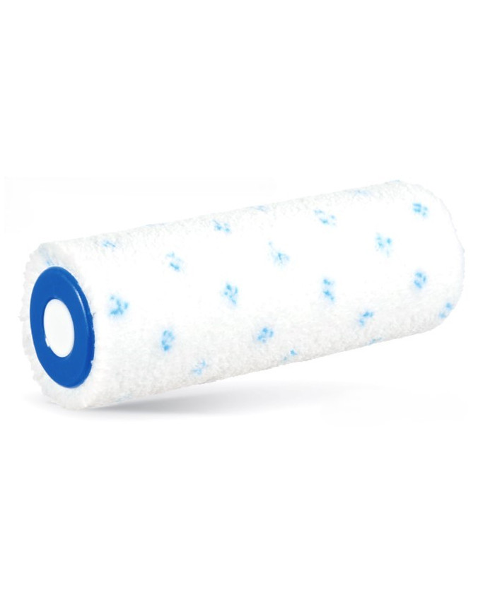 RULLO MICROFIB BIANCO PUNTINATO BLU CM.22/48 INTER