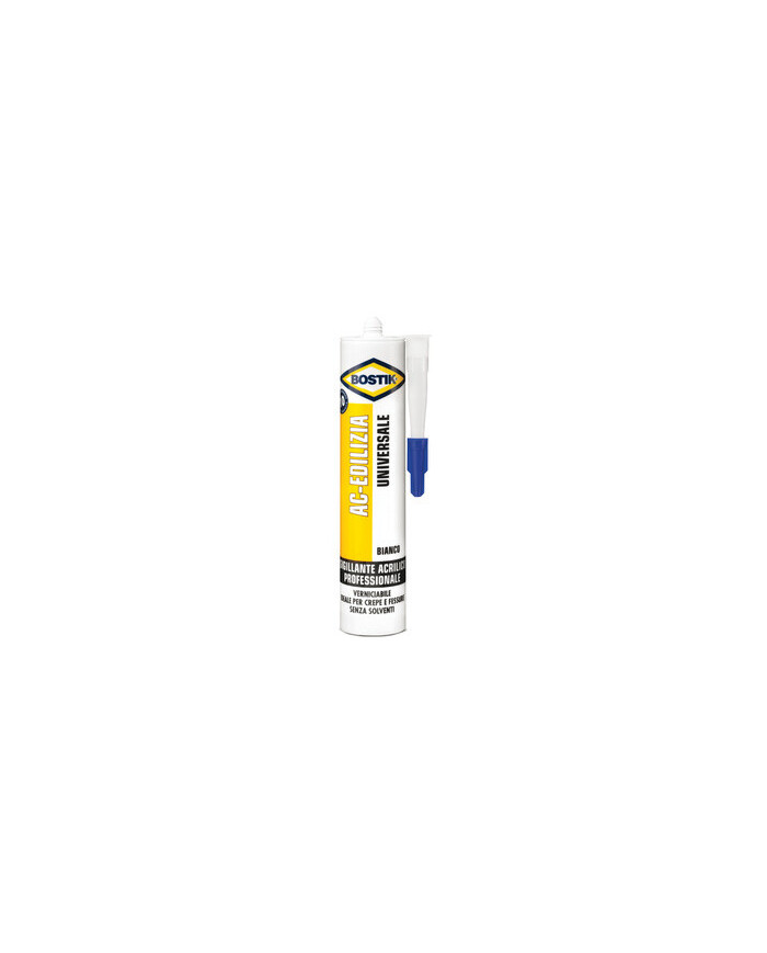 SILICONE ACRILICO BIANCO VERNICIABILE.ML.300