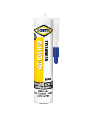 SILICONE ACRILICO BIANCO VERNICIABILE.ML.300