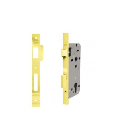 SERRATURA INFILARE YALE MM.50 OTTONE LUCIDO