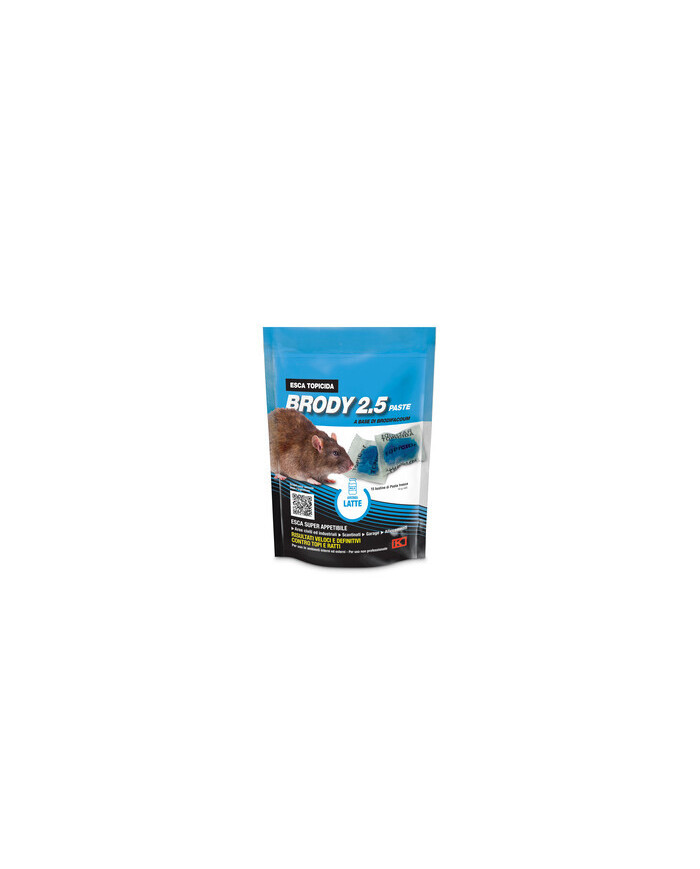 BRODY ESCA TOPICIDA FRESCA GR.150 BLU CON ZUCCHERO