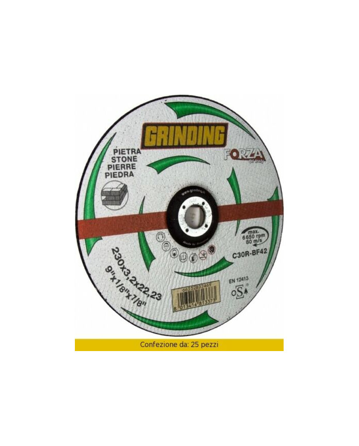 DISCHI TAGLIO MARMO D.230X3,2X22 GRINDING