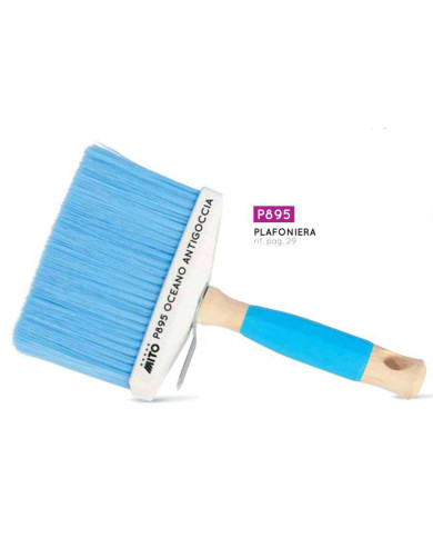 PLAFONE  KREX SMALTO ACQUA 3X7 SETOLA AZZURRA