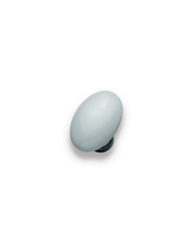 COPPIA POMOLI PORCELLANA Q8 BIANCA