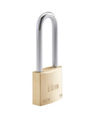 LUCCHETTO ARCO LUNGO OTTONE MM.30