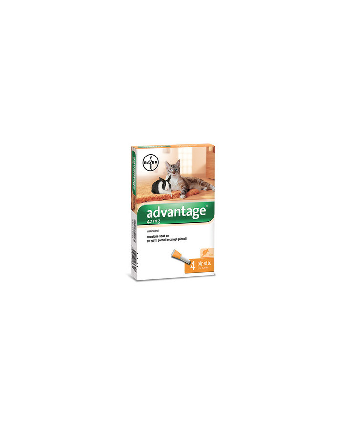 ADVANTAGE SPOT ON 40 GATTI FINO A  KG.4