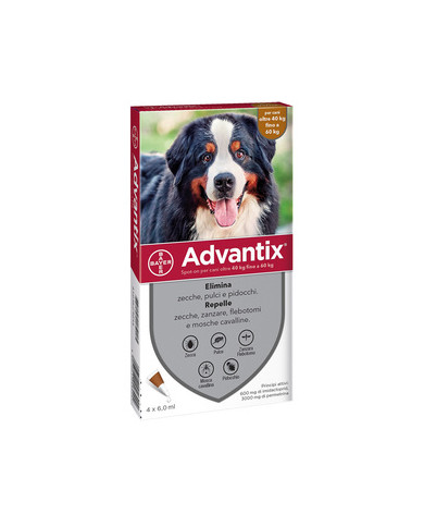 ADVANTIX SPOT ON CANI KG.40 E OLTRE