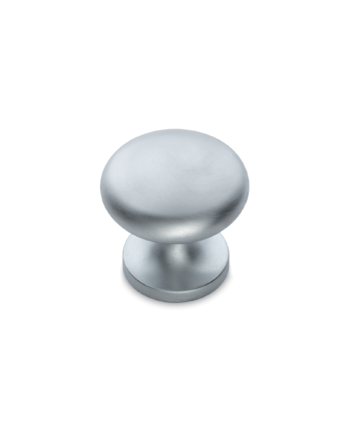 POMOLO CIPOLLA FISSO CROMO SATINATO .D.55