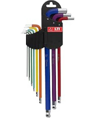 SET 9 CHIAVI ESAGONALI LUNGHE MAGNETICHE