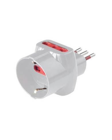 ADATTATORE TRIPLO SHUKO+2PRESE+BIPASSO ROSY