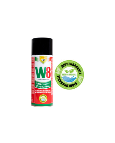 SPRAY SBLOCCANTE W8 BIODEGRADABILE ML.400
