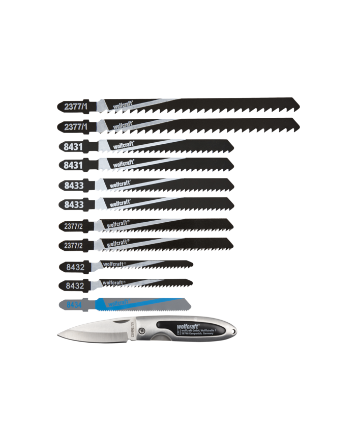 SET LAME SEGHETTO BOSCH C/CASS