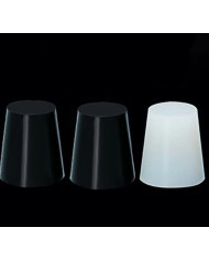 GOMMINO CONICO D.25  BIANCO