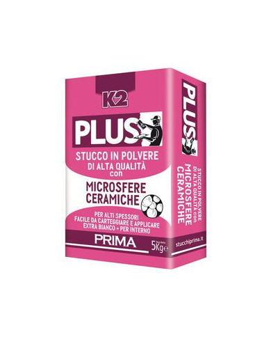 K2 PLUS POLVERE CON MICROSFERE CERAMICHE  5 KG.