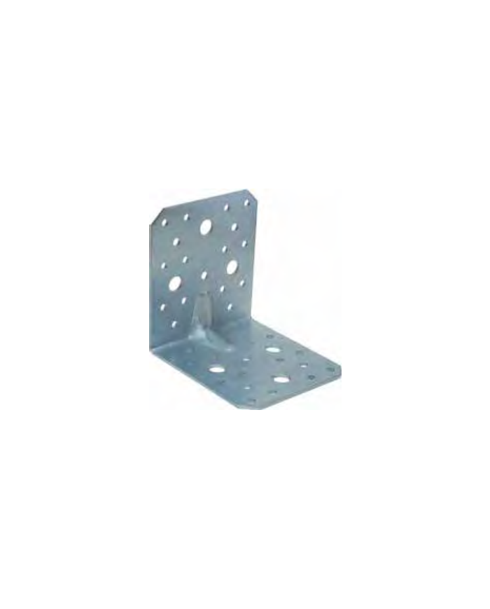 PIASTRA AD ANGOLO NERVATA 100X100 LARGH 90 SP.2.5