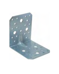 PIASTRA AD ANGOLO NERVATA 100X100 LARGH 90 SP.2.5