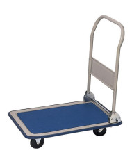 CARRELLO PORTAPACCHI 4 RUOTE MANICO PIEGH. KG150