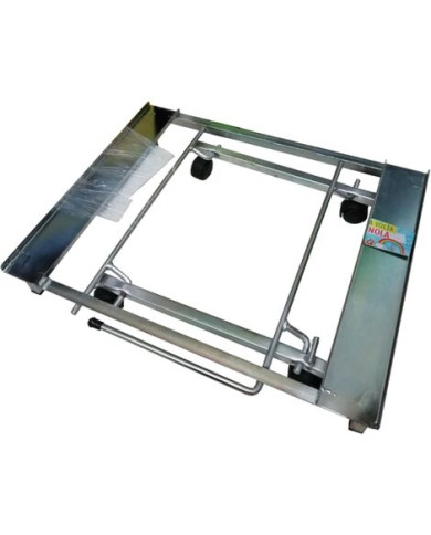 CARRELLO LAVATRICE ZINCATO 50X60 ARTIGIANALE