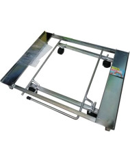 CARRELLO LAVATRICE ZINCATO 50X60 ARTIGIANALE