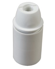 PORTALAMPADA E27 BIANCO