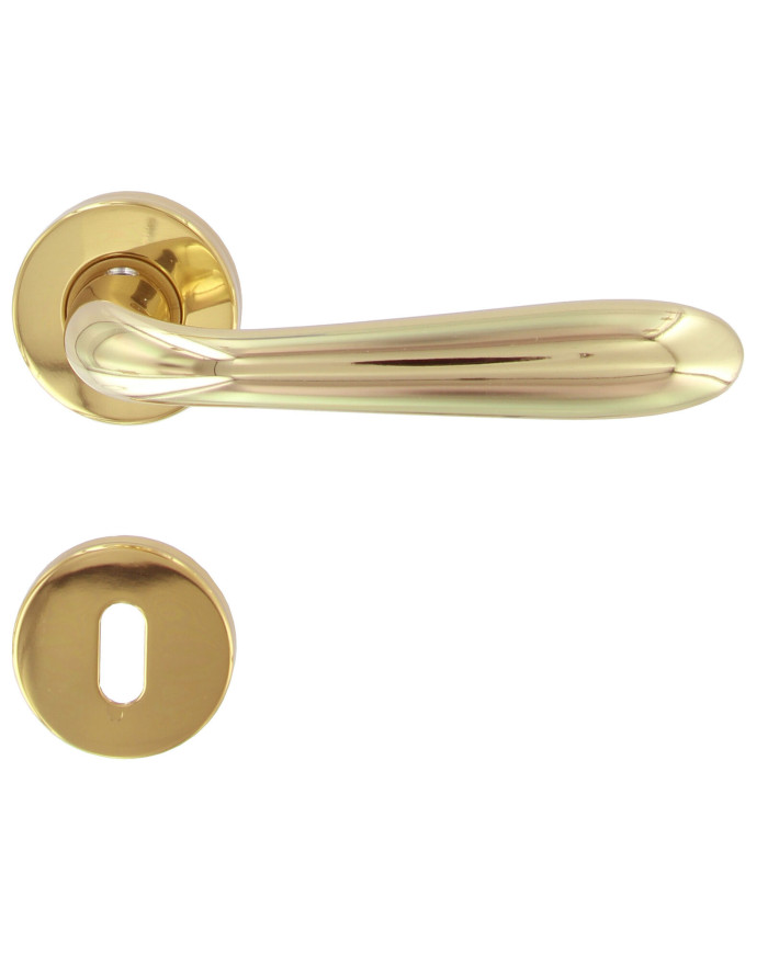 MANIGLIA GOCCIA C/ROSETTA PATENT OLV