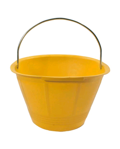 SECCHIO IN PVC MALTA GIALLO CM.36