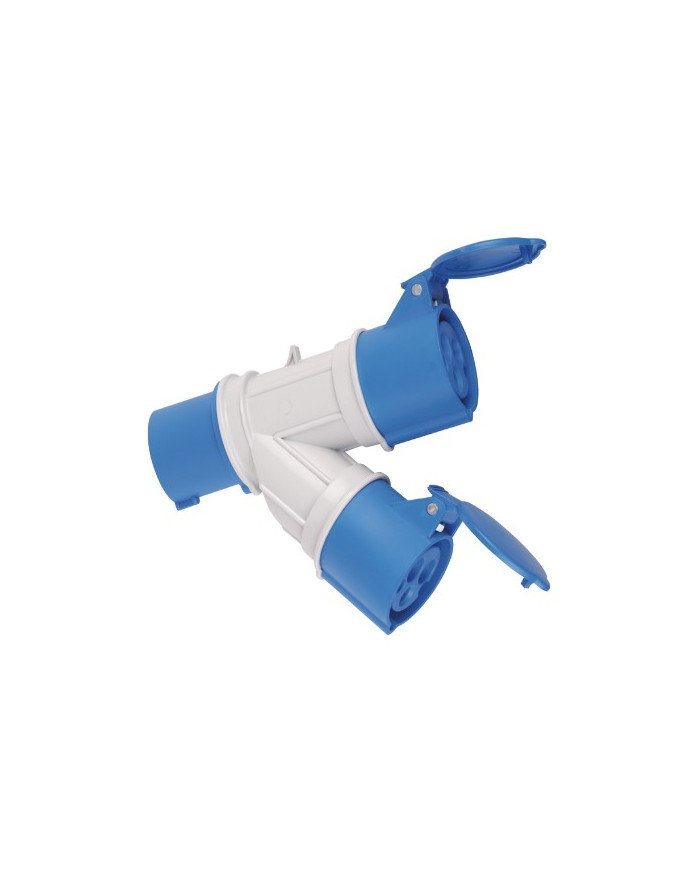 ADATTATORE INDUSTRIALE FEMMINA 2P.220V 3 PRESE