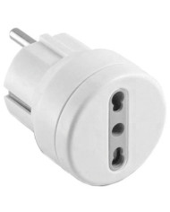 ADATTATORE SPINA SCHUKO A PRESA  BIPASSO