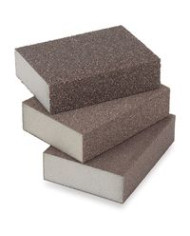 SPUGNA ABRASIVA GRANA FINE 95X70