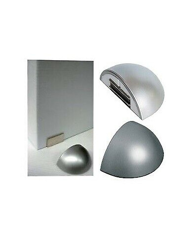 FERMAPORTE MAGNETICO CROMO SATINATO ADESIVO